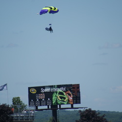 watching an Indy Car Race at The Glen