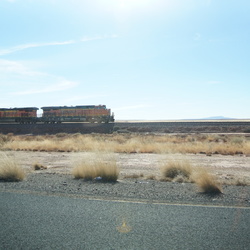 BNSF Train - AZ Jan 2014